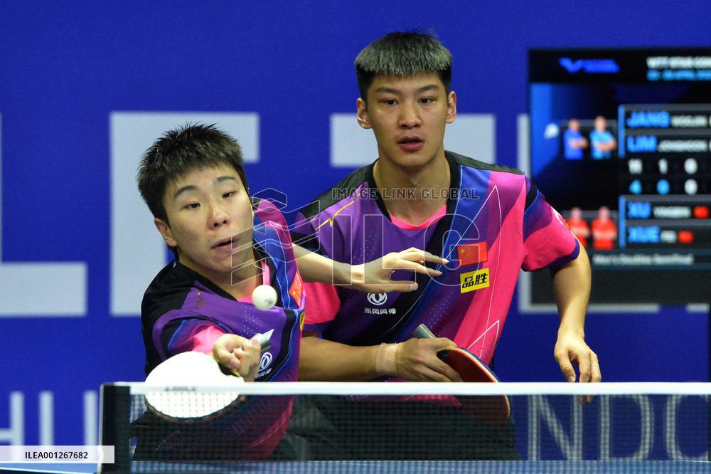 (SP)THAILAND-BANGKOK-TABLE TENNIS-WTT-MEN'S DOUBLES
