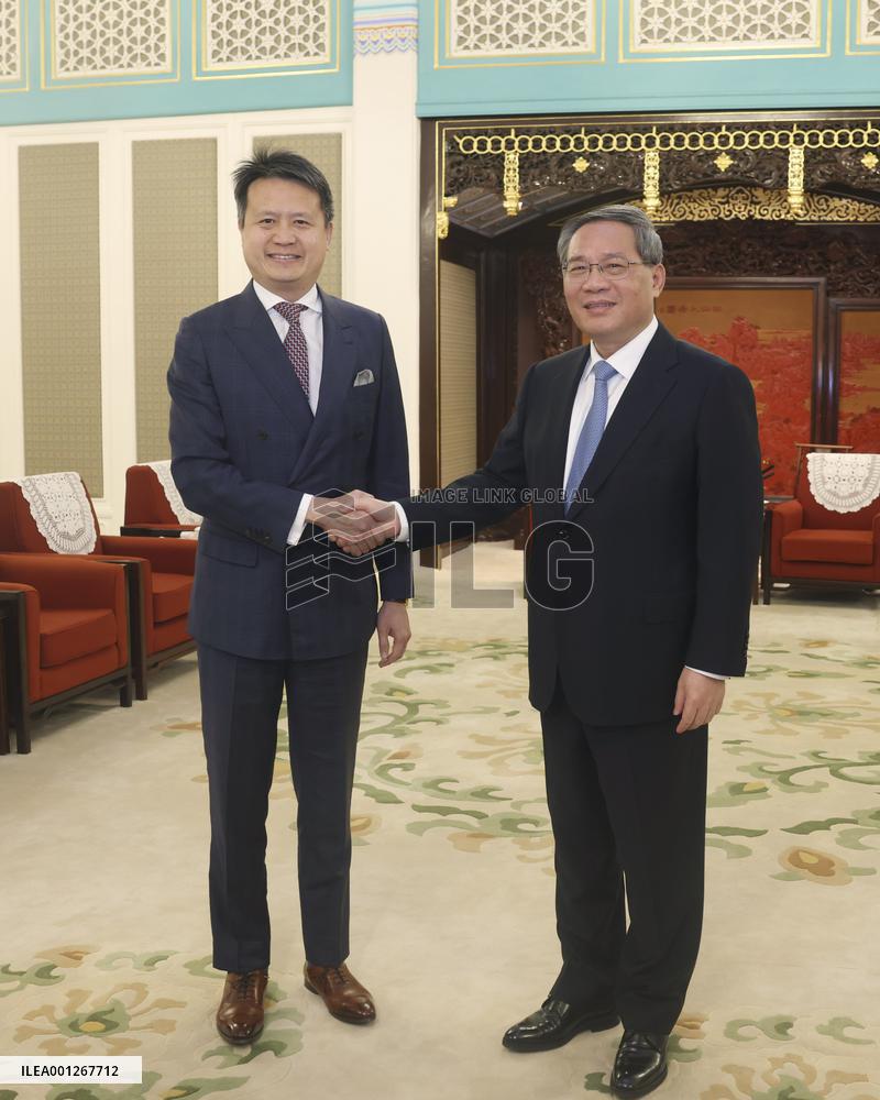 CHINA-BEIJING-LI QIANG-WIPO-DAREN TANG-MEETING (CN)