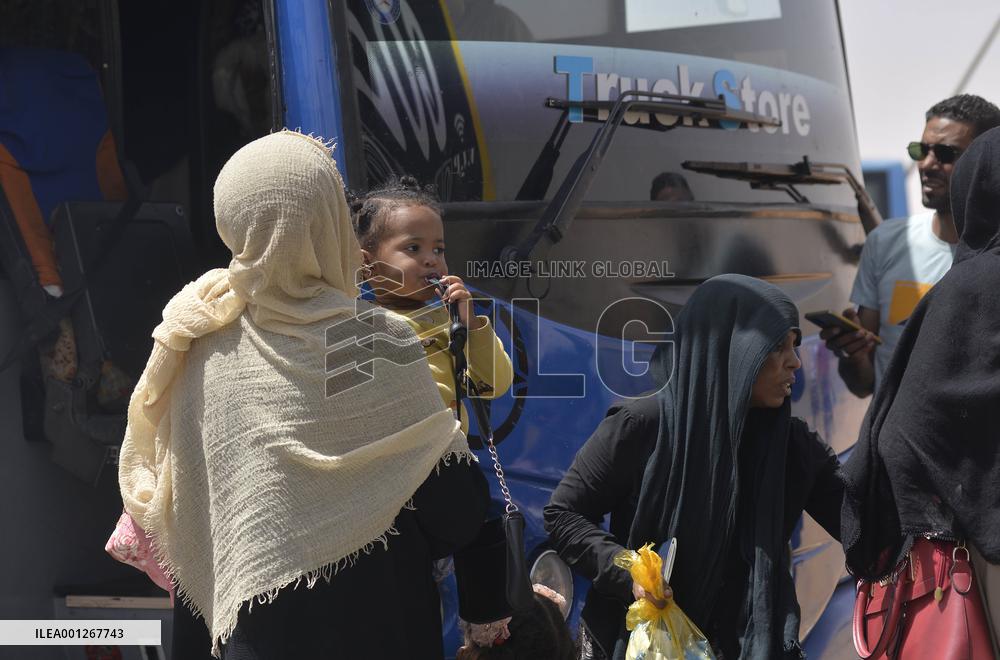 EGYPT-ARGEEN LAND PORT-SUDAN-BORDER CROSSING