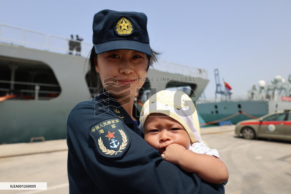 SAUDI ARABIA-JEDDAH-CHINESE VESSELS-SUDAN-EVACUATION-ARRIVAL