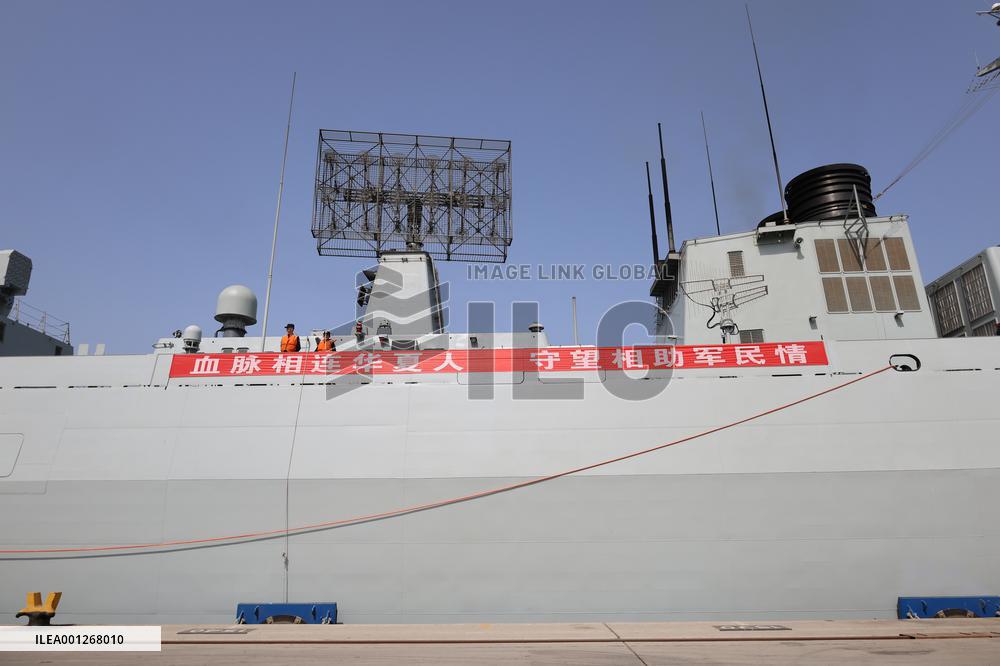 SAUDI ARABIA-JEDDAH-CHINESE VESSELS-SUDAN-EVACUATION-ARRIVAL