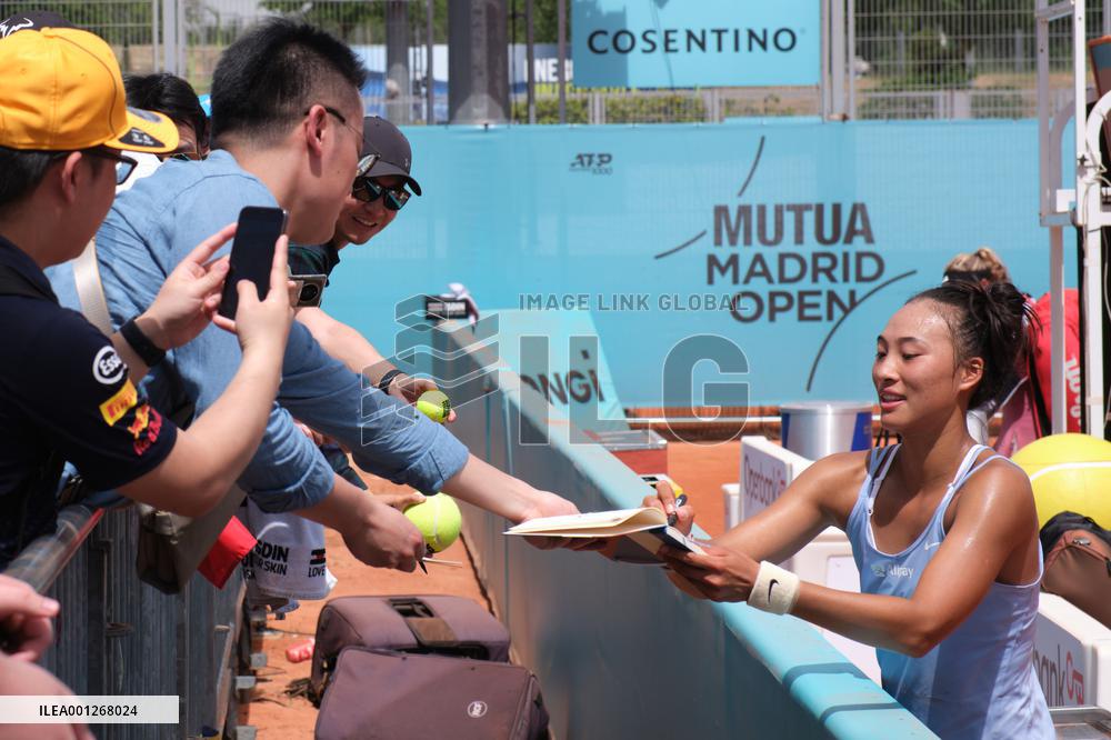 (SP)SPAIN-MADRID-TENNIS-MADRID OPEN-WOMEN'S SINGLES