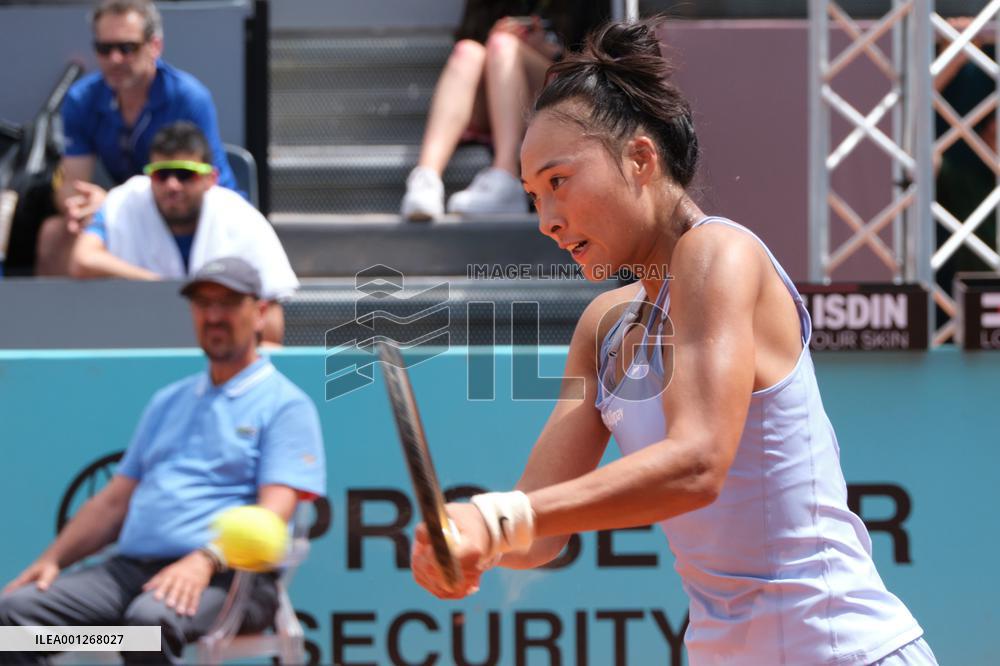(SP)SPAIN-MADRID-TENNIS-MADRID OPEN-WOMEN'S SINGLES