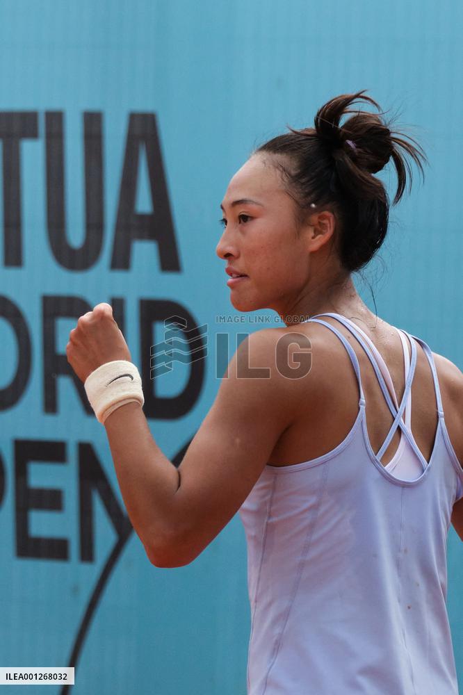 (SP)SPAIN-MADRID-TENNIS-MADRID OPEN-WOMEN'S SINGLES
