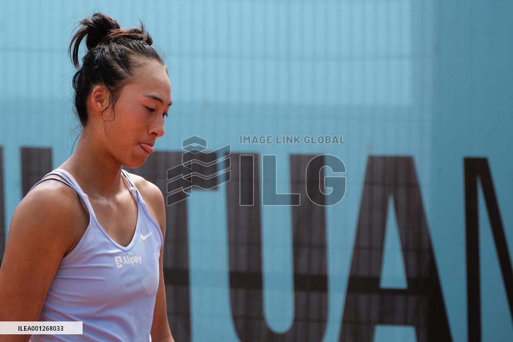 (SP)SPAIN-MADRID-TENNIS-MADRID OPEN-WOMEN'S SINGLES