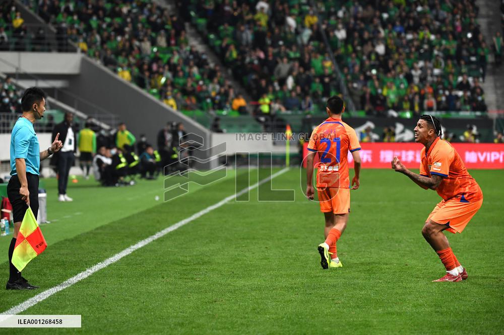 (SP)CHINA-BEIJING-FOOTBALL-CSL-BEIJING VS SHANDONG(CN)