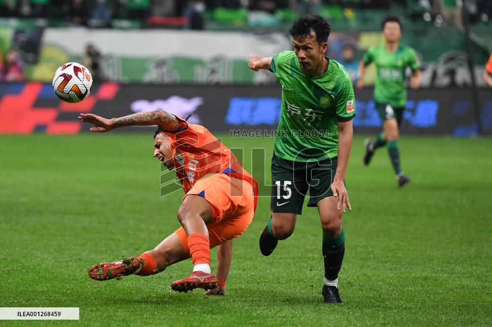 (SP)CHINA-BEIJING-FOOTBALL-CSL-BEIJING VS SHANDONG(CN)