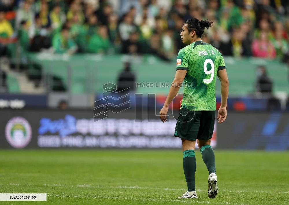 (SP)CHINA-BEIJING-FOOTBALL-CSL-BEIJING VS SHANDONG(CN)