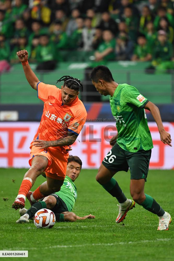 (SP)CHINA-BEIJING-FOOTBALL-CSL-BEIJING VS SHANDONG(CN)