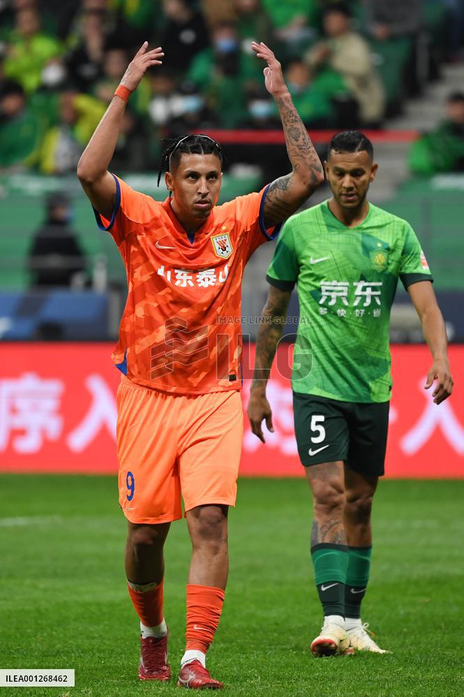 (SP)CHINA-BEIJING-FOOTBALL-CSL-BEIJING VS SHANDONG(CN)
