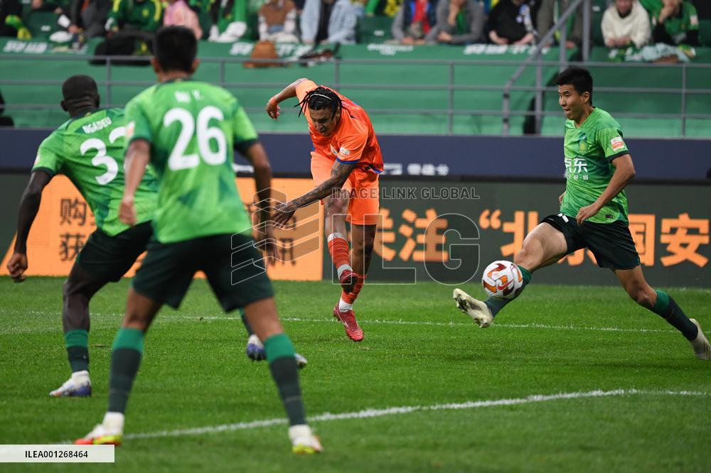(SP)CHINA-BEIJING-FOOTBALL-CSL-BEIJING VS SHANDONG(CN)