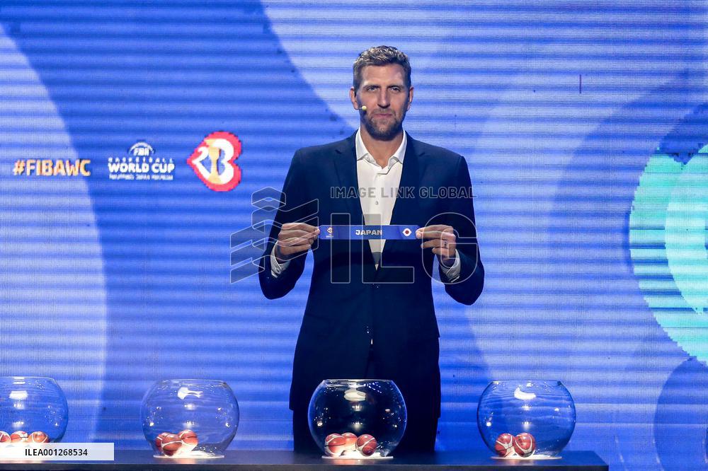 (SP)THE PHILIPPINES-QUEZON-FIBA BASKETBALL WORLD CUP 2023-DRAW