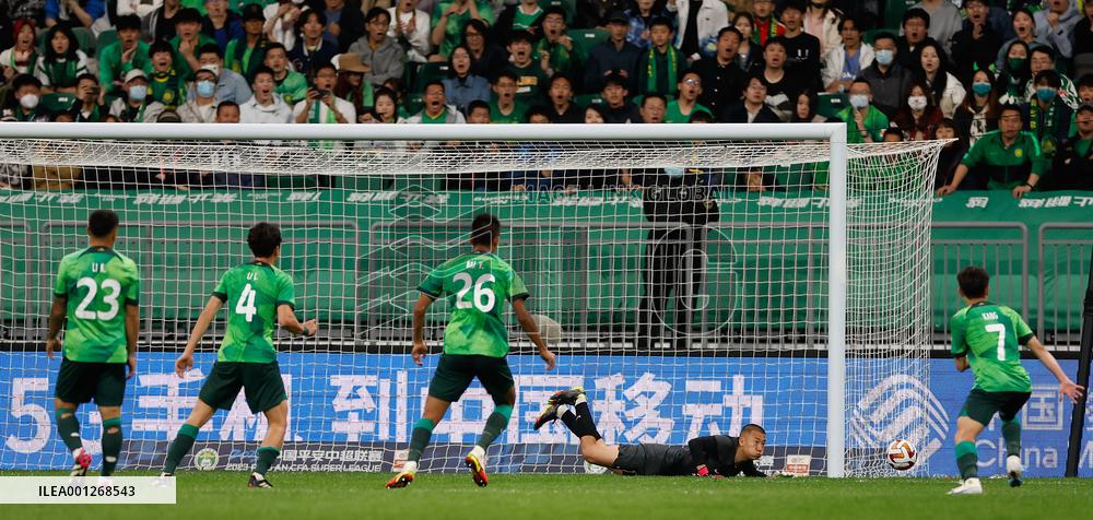 (SP)CHINA-BEIJING-FOOTBALL-CSL-BEIJING VS SHANDONG(CN)