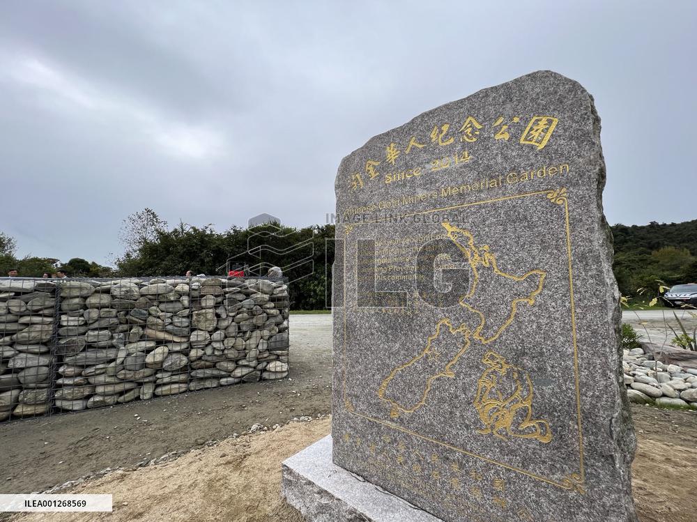 NEW ZEALAND-ROSS-CHINESE GOLD MINERS MEMORIAL GARDEN-OPENING