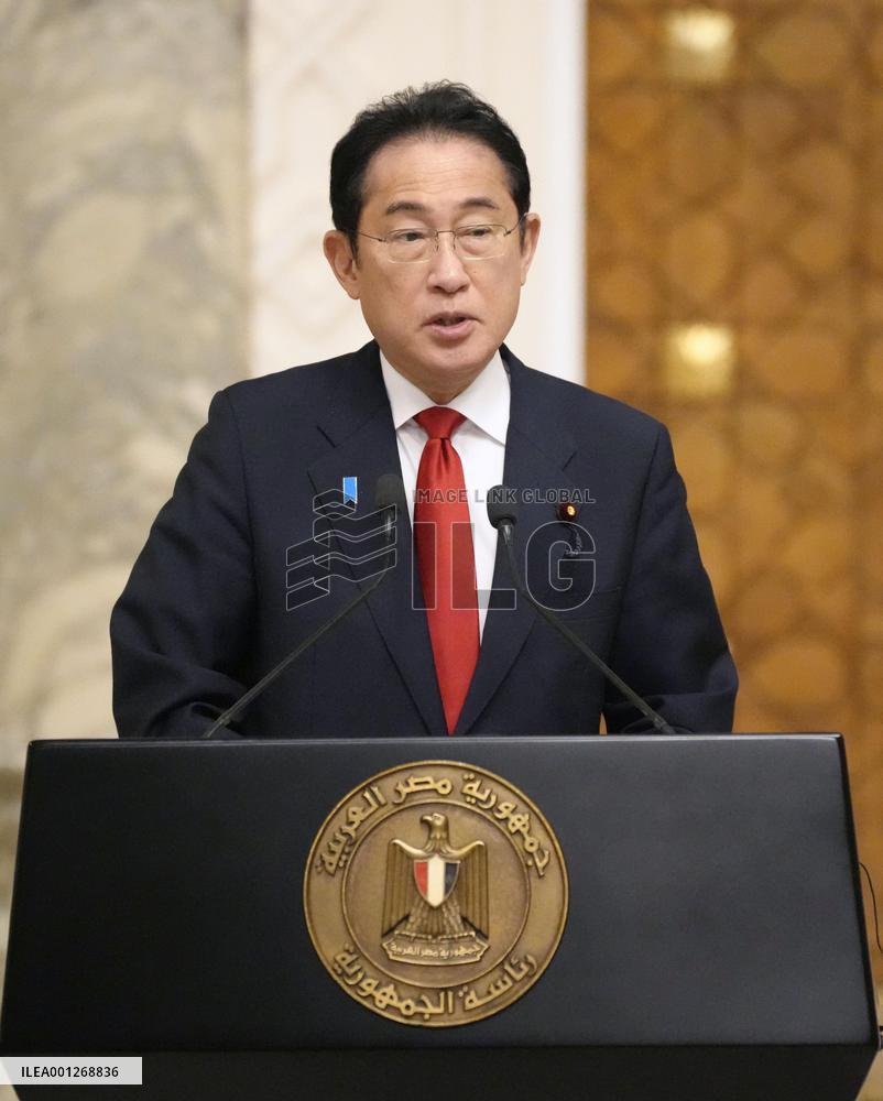 Japan-Egypt summit in Cairo