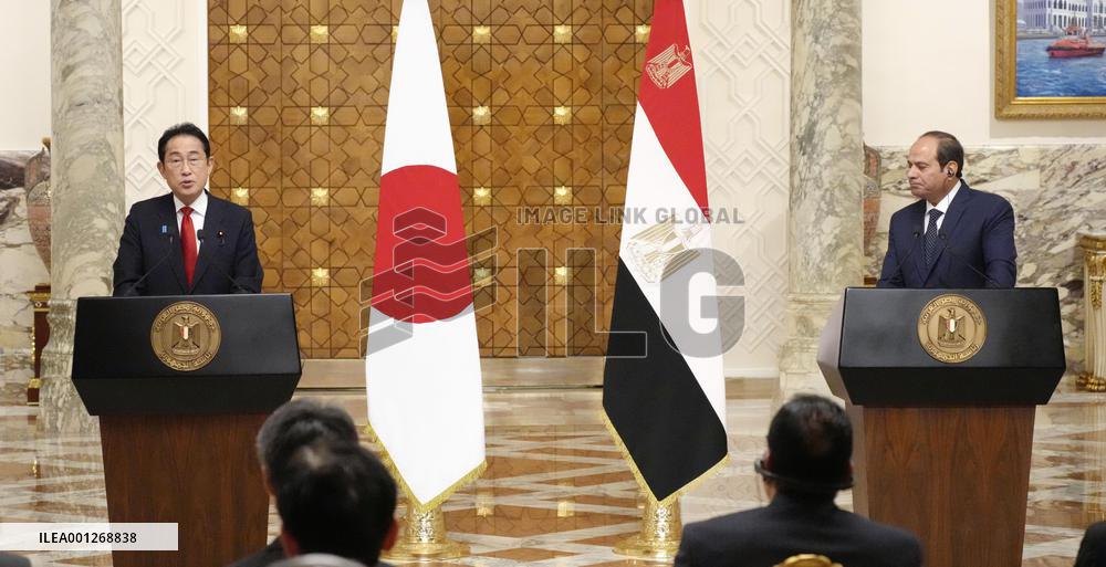 Japan-Egypt summit in Cairo