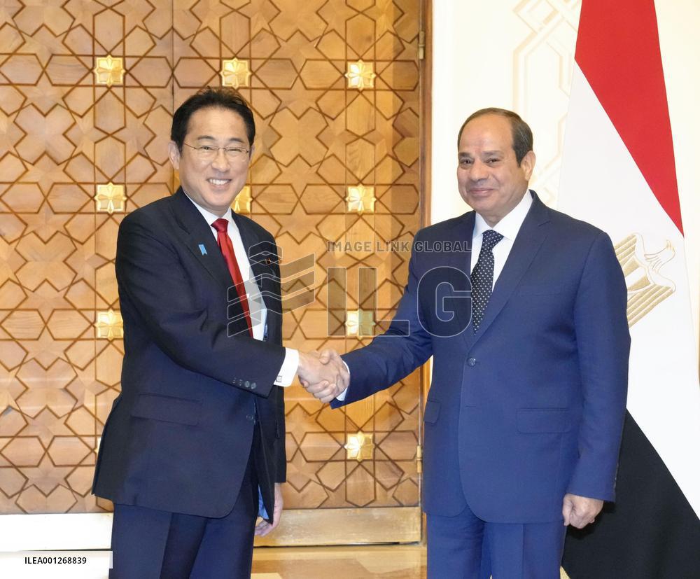 Japan-Egypt summit in Cairo