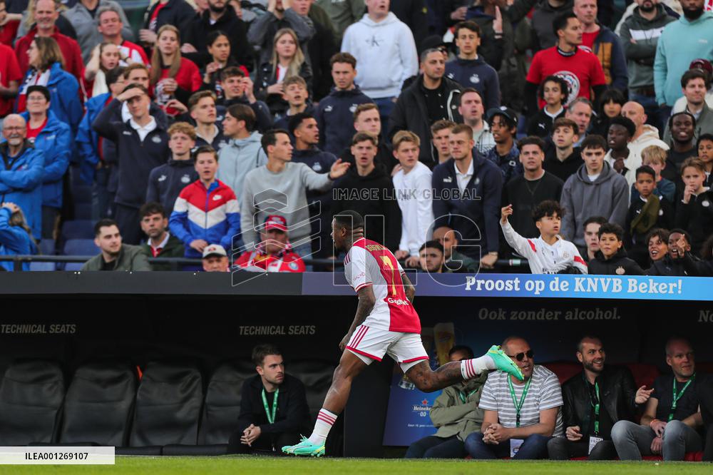 (SP)NETHERLANDS-ROTTERDAM-FOOTBALL-KNVB CUP-FINAL-AJAX VS PSV
