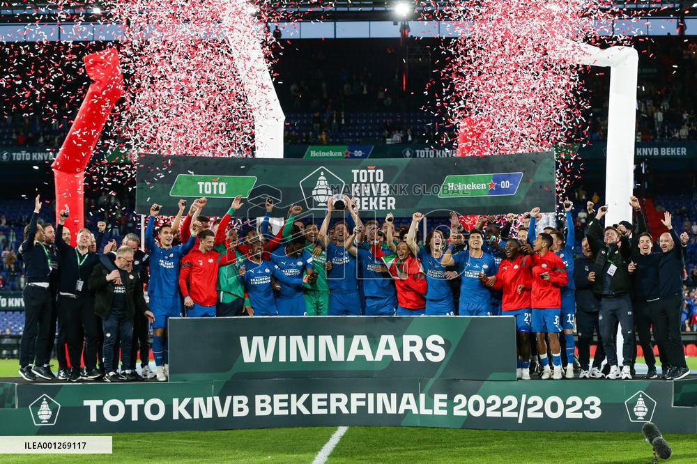 (SP)NETHERLANDS-ROTTERDAM-FOOTBALL-KNVB CUP-FINAL-AJAX VS PSV