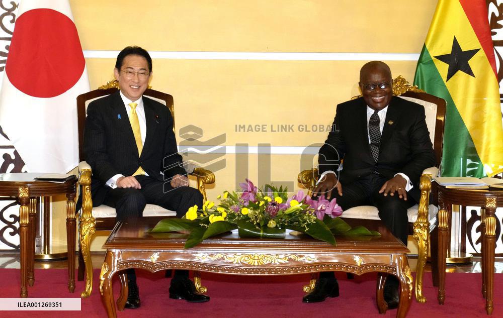 Japan PM Kishida in Ghana