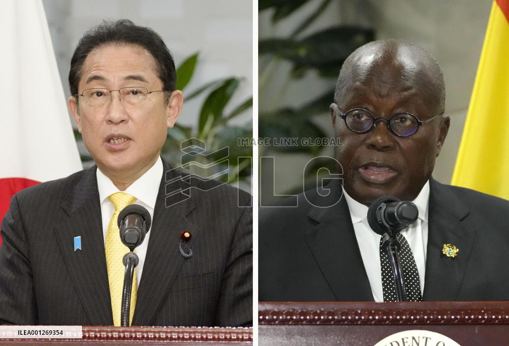 Japan PM Kishida in Ghana