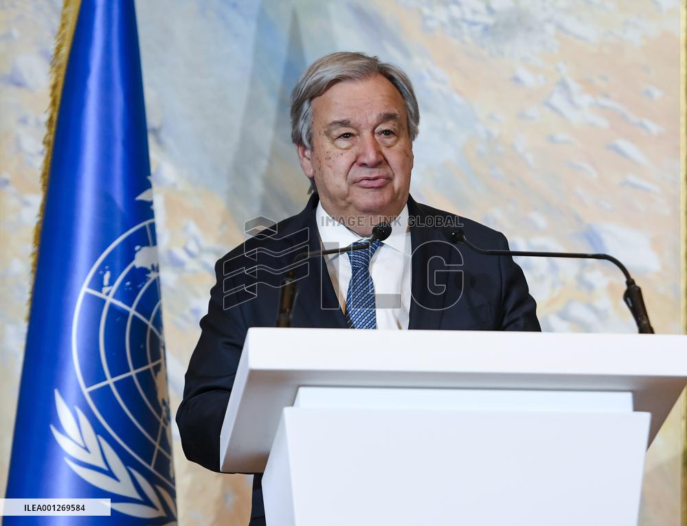 QATAR-DOHA-UN-CHIEF-AFGHANISTAN-HUMANITARIAN CRISIS