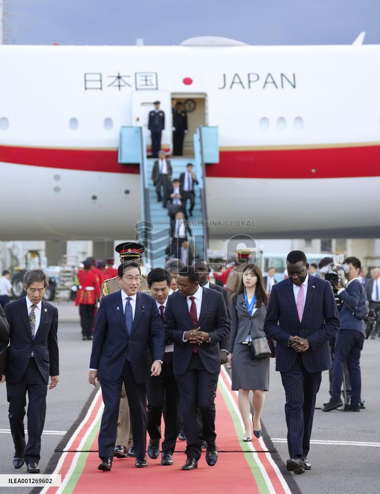 Japan PM Kishida in Kenya