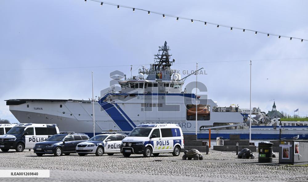 President of Ukraine Volodymyr Zelensky visit in Finland