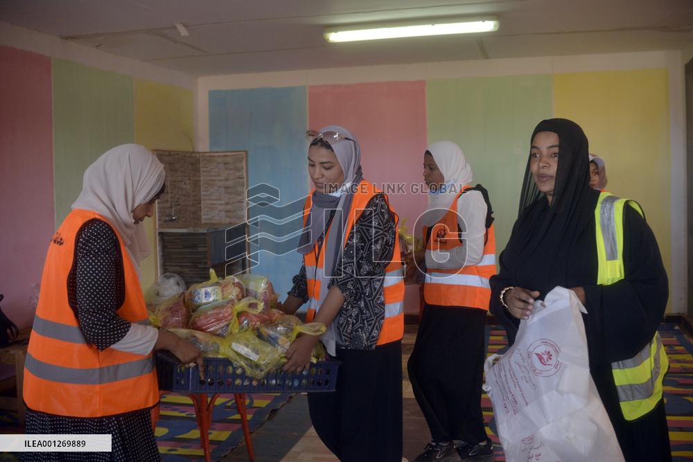 EGYPT-ASWAN-SUDAN-ARMED CONFLICT-REFUGEE-AID