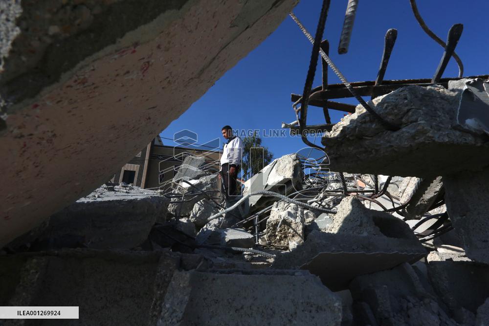 MIDEAST-QALQILYA-HOUSE DEMOLITION