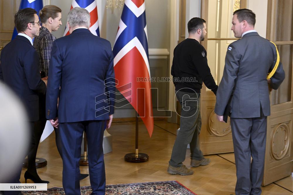 Nordic-Ukrainian Summit in Helsinki, Finland