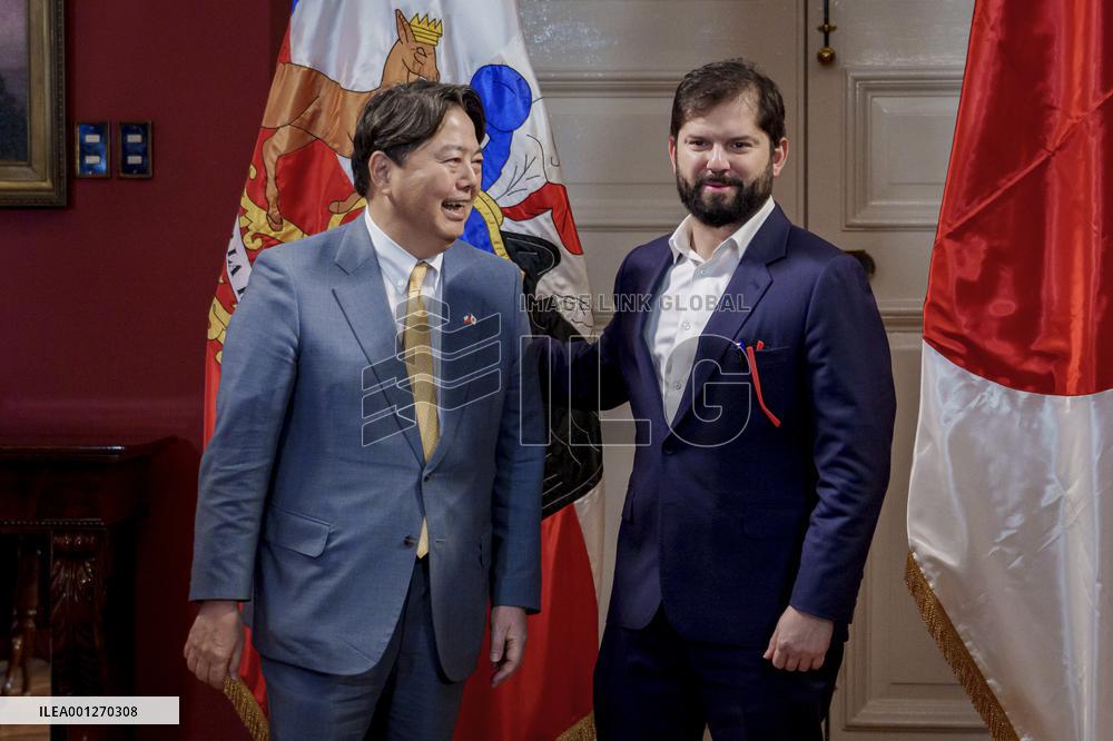 Minister of Foreign Affairs of Japan Yoshimasa Hayashi Visits Ch