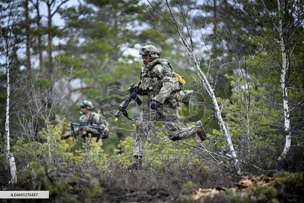 Finnish Army mechanized exercise Arrow 23