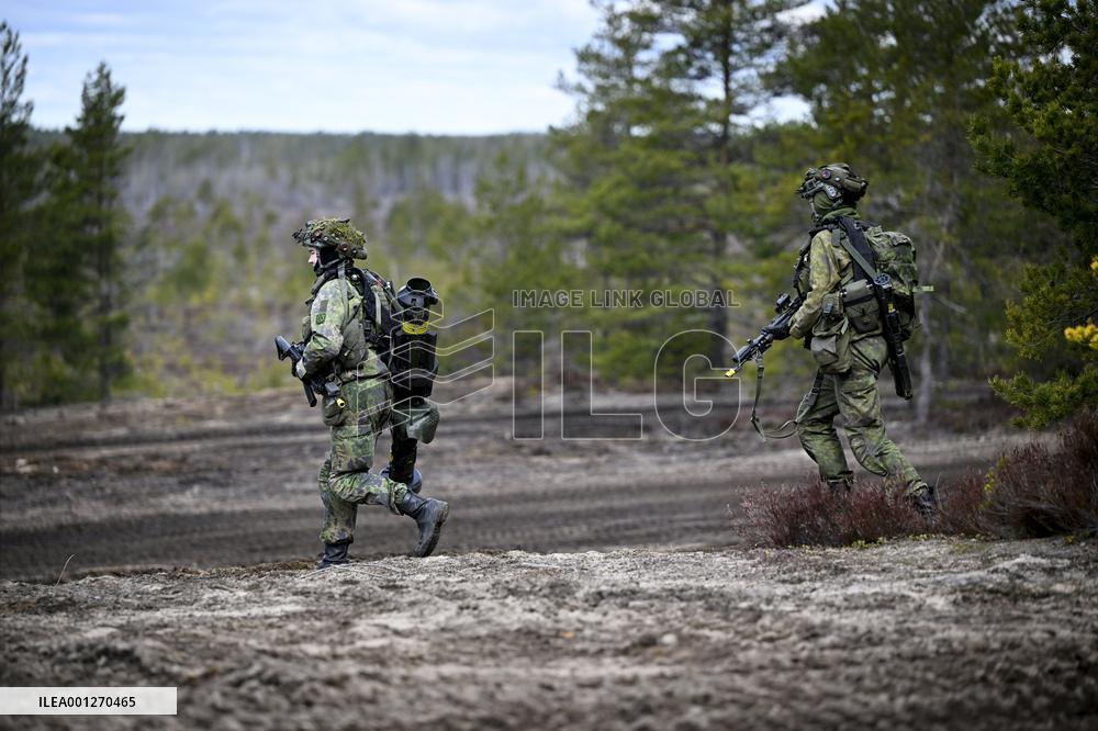 Finnish Army mechanized exercise Arrow 23