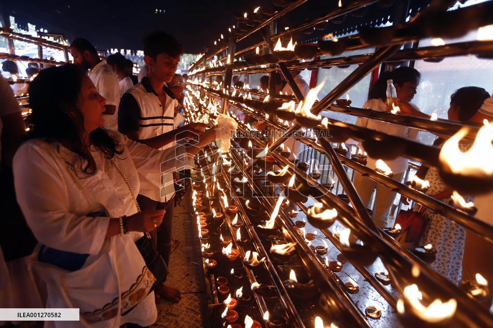 SRI LANKA-BUDDHISM-VESAK DAY