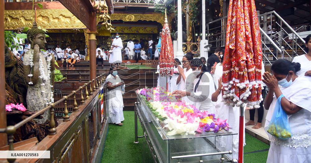 SRI LANKA-BUDDHISM-VESAK DAY