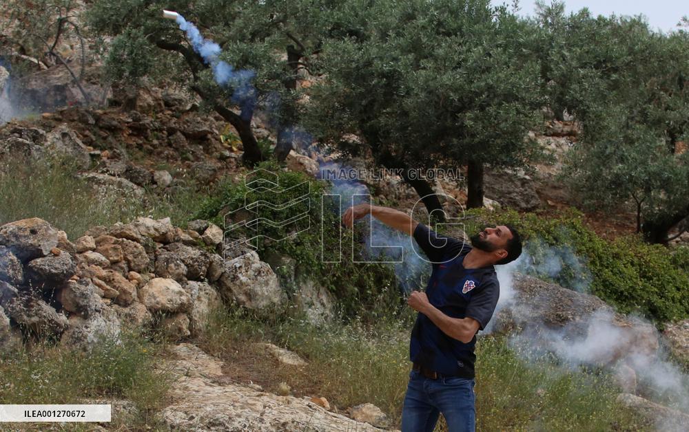 MIDEAST-NABLUS-CLASHES