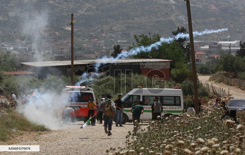 MIDEAST-NABLUS-CLASHES