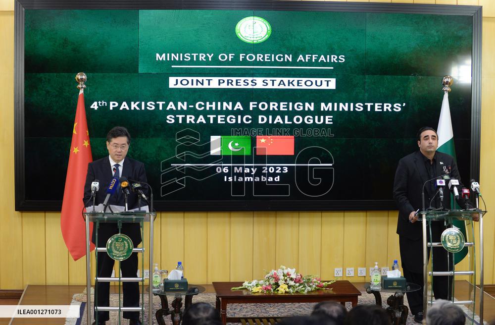 PAKISTAN-ISLAMABAD-FM-CHINA-QIN GANG-STRATEGIC DIALOGUE