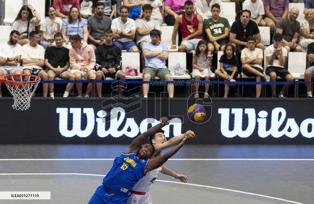 (SP)ISRAEL-EILAT-3X3 BASKETBALL-FIBA WORLD CUP QUALIFIER-CHN VS RWA