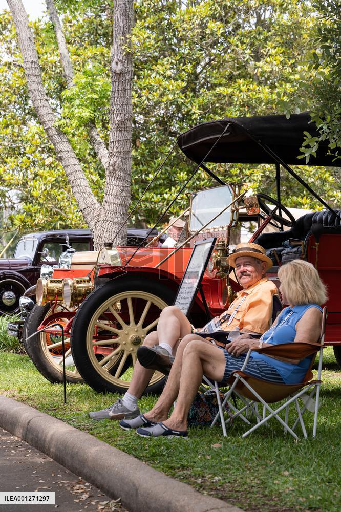 U.S.-TEXAS-EXHIBITION-CARS-BOATS