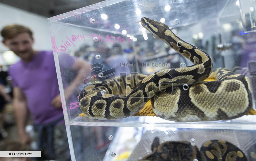 CANADA-MISSISSAUGA-REPTILE EXPO