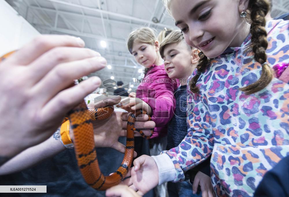 CANADA-MISSISSAUGA-REPTILE EXPO