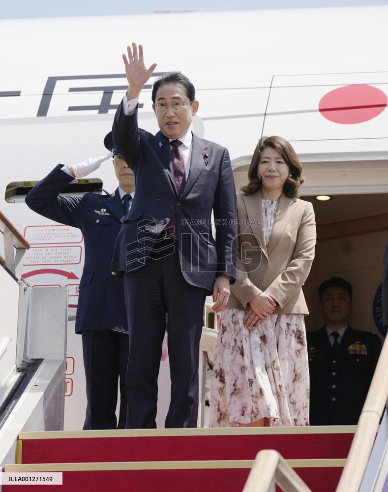 Japan PM Kishida's visit to S. Korea
