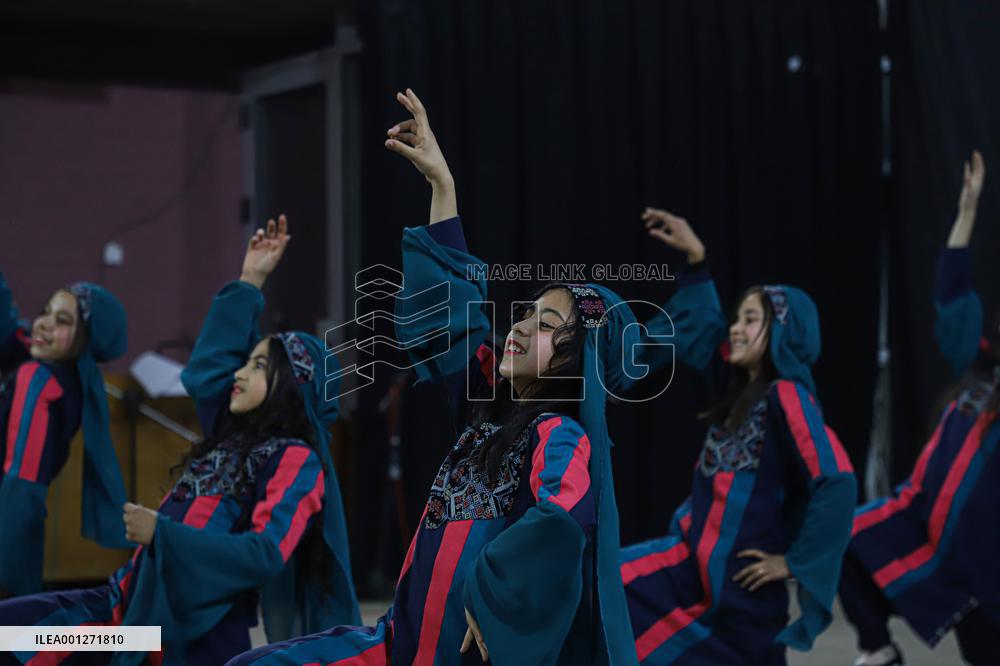 MIDEAST-GAZA-KHAN YOUNIS-CULTURAL EVENT