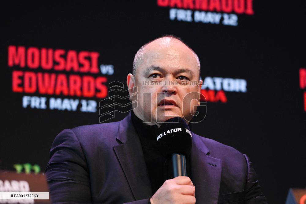 Bellator MMA D-3 Press Conference - Paris