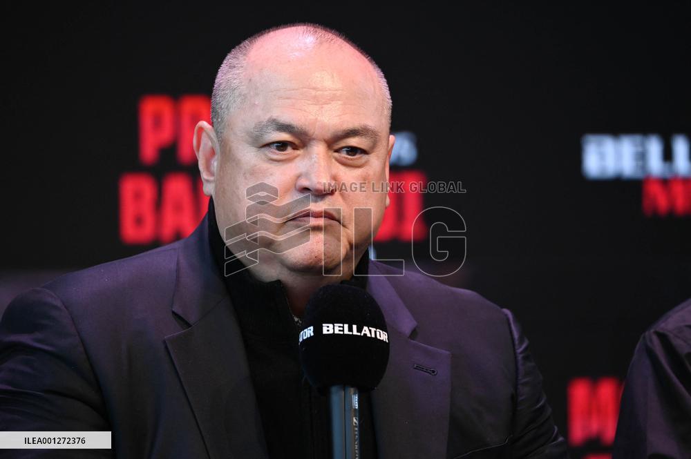 Bellator MMA D-3 Press Conference - Paris