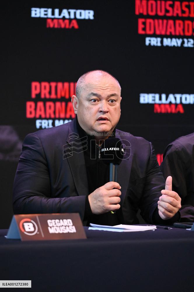 Bellator MMA D-3 Press Conference - Paris