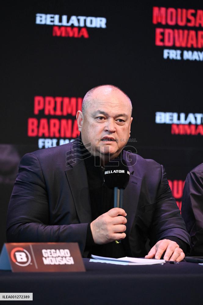 Bellator MMA D-3 Press Conference - Paris