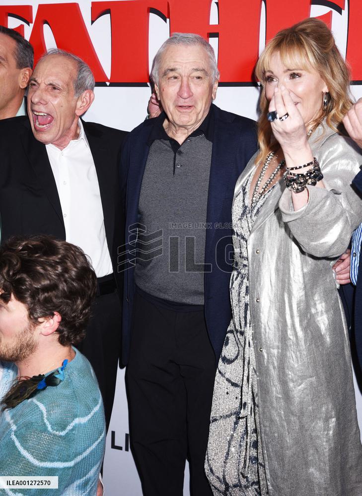 Robert De Niro At About My Father Premiere - NYC